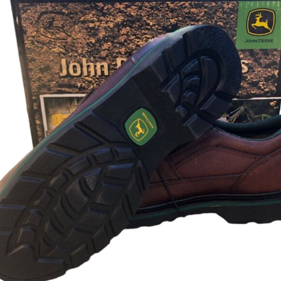 ✨✨JOHN DEERE MENS LOW STEEL TOE SIZE 7W JD7325 - Picture 3 of 8